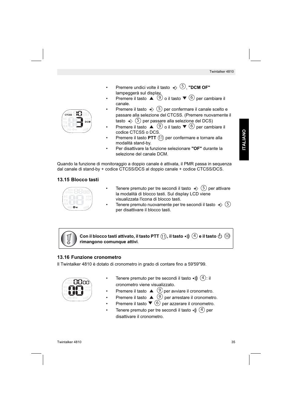 Silvercrest TWINTALKER 4810 User Manual | Page 35 / 96