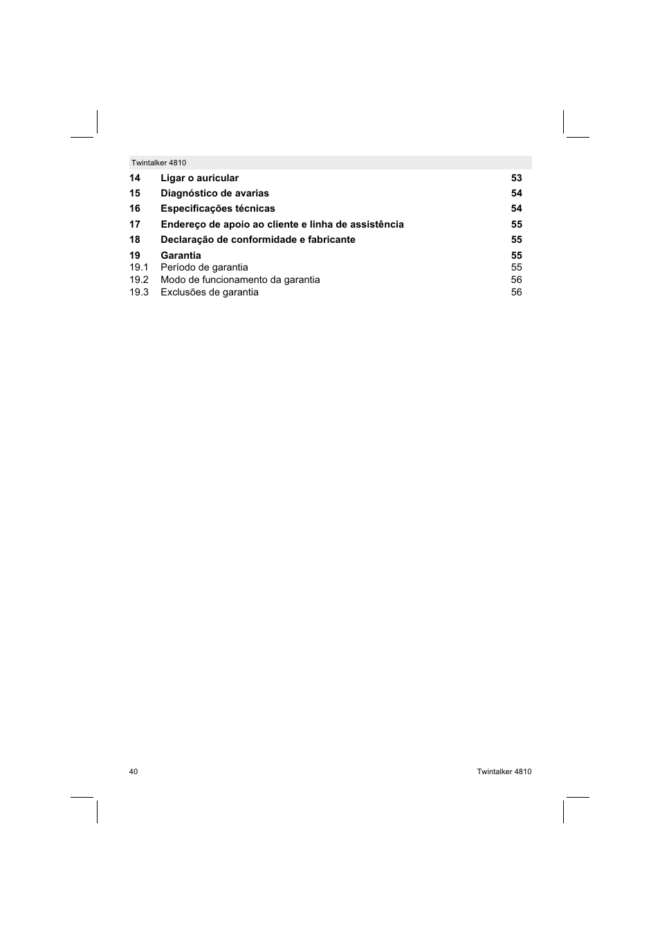 Silvercrest TWINTALKER 4810 User Manual | Page 40 / 96