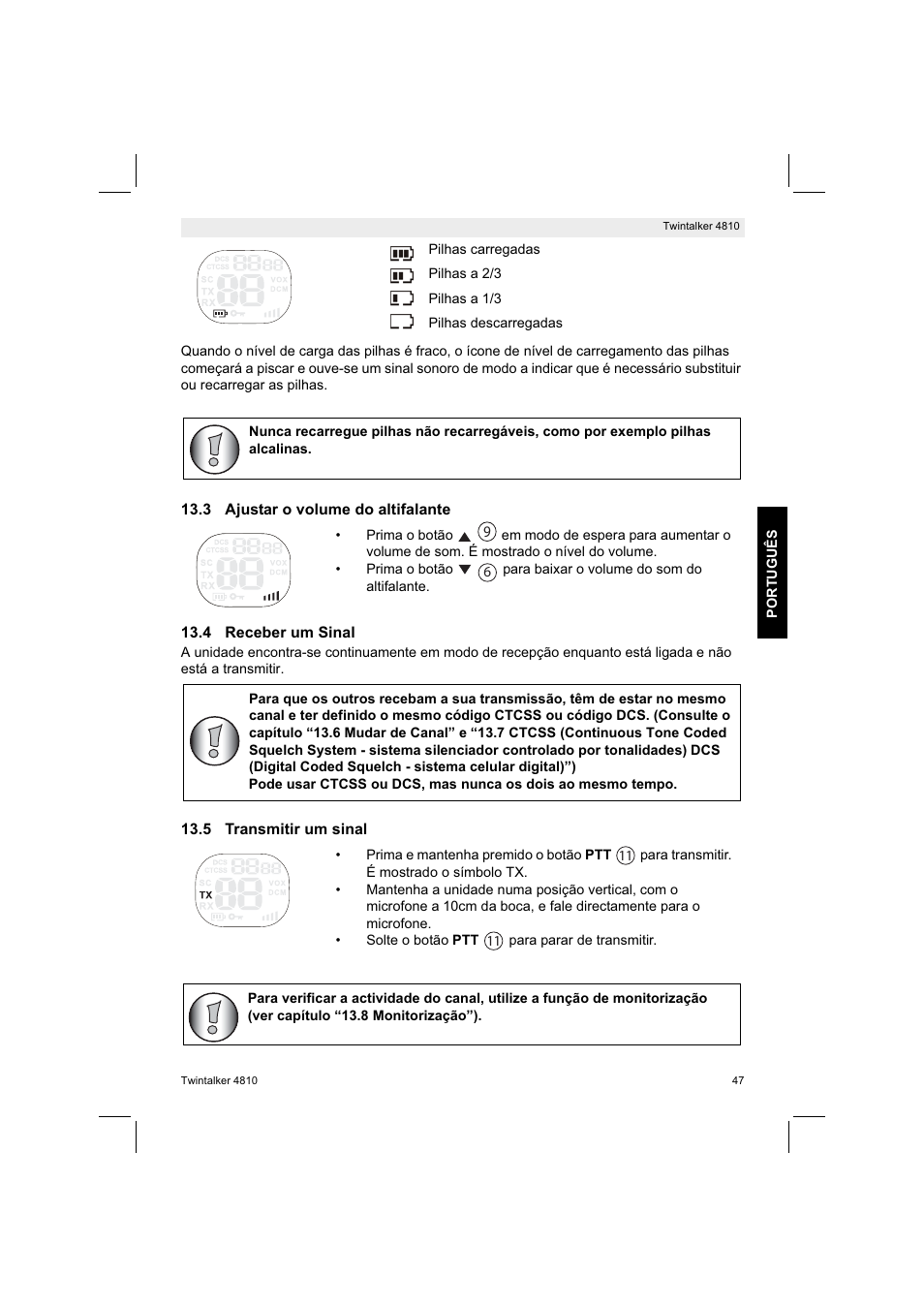 Silvercrest TWINTALKER 4810 User Manual | Page 47 / 96