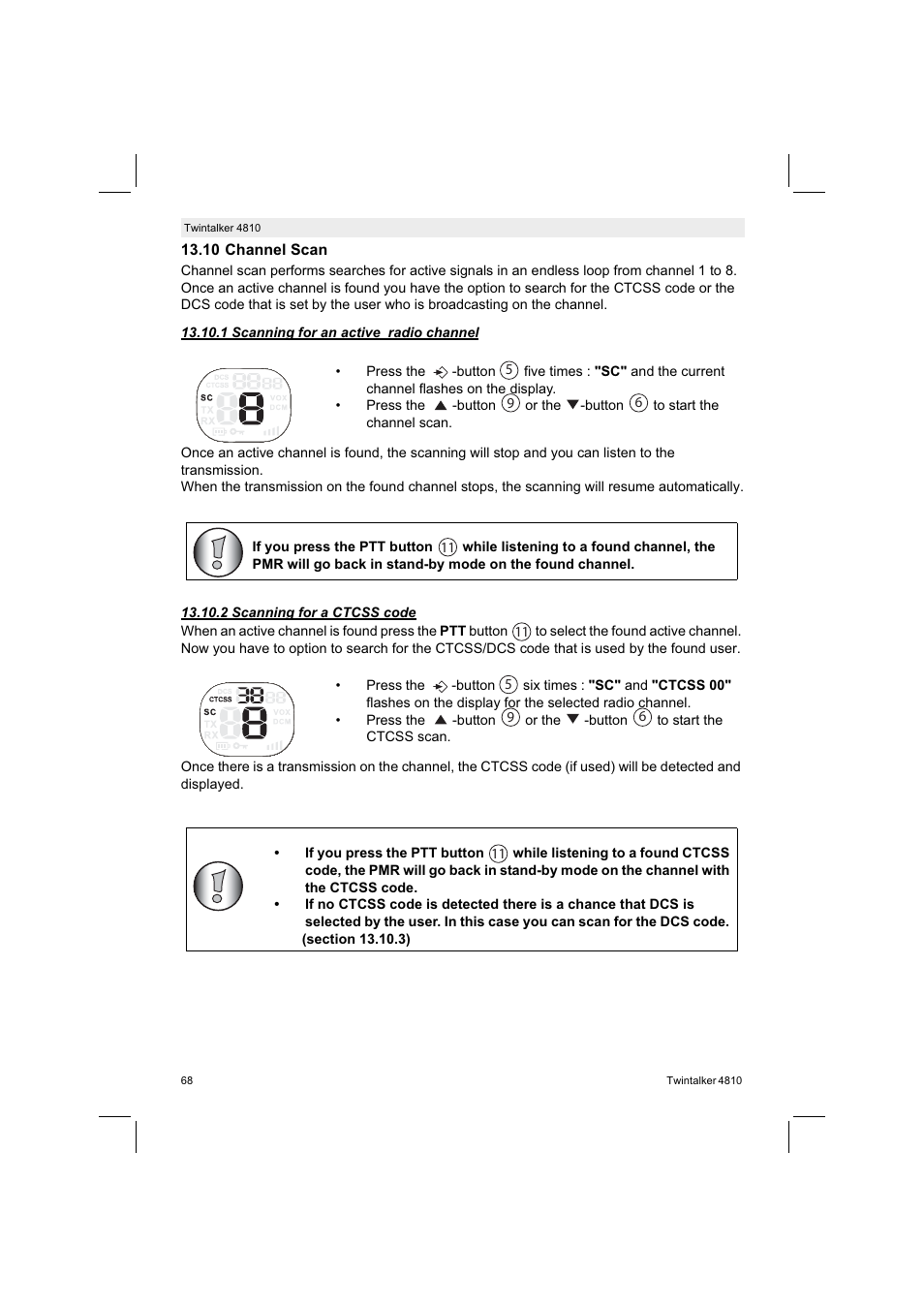 Silvercrest TWINTALKER 4810 User Manual | Page 68 / 96