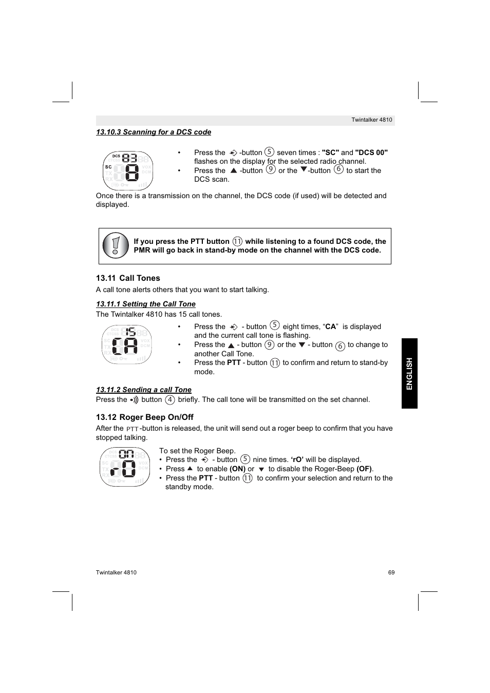 Silvercrest TWINTALKER 4810 User Manual | Page 69 / 96