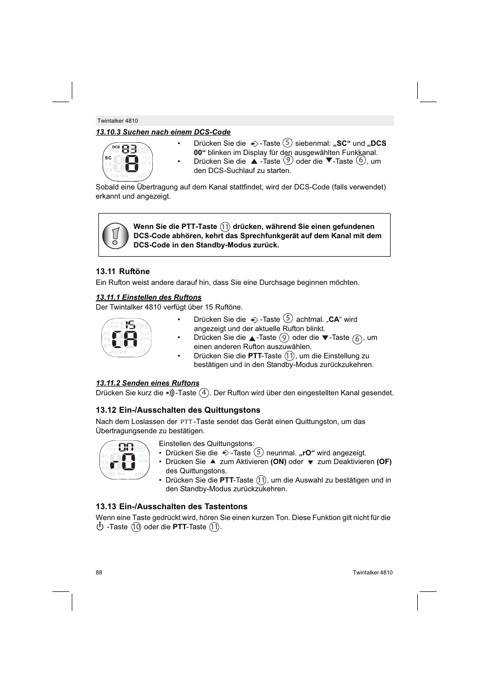Silvercrest TWINTALKER 4810 User Manual | Page 88 / 96