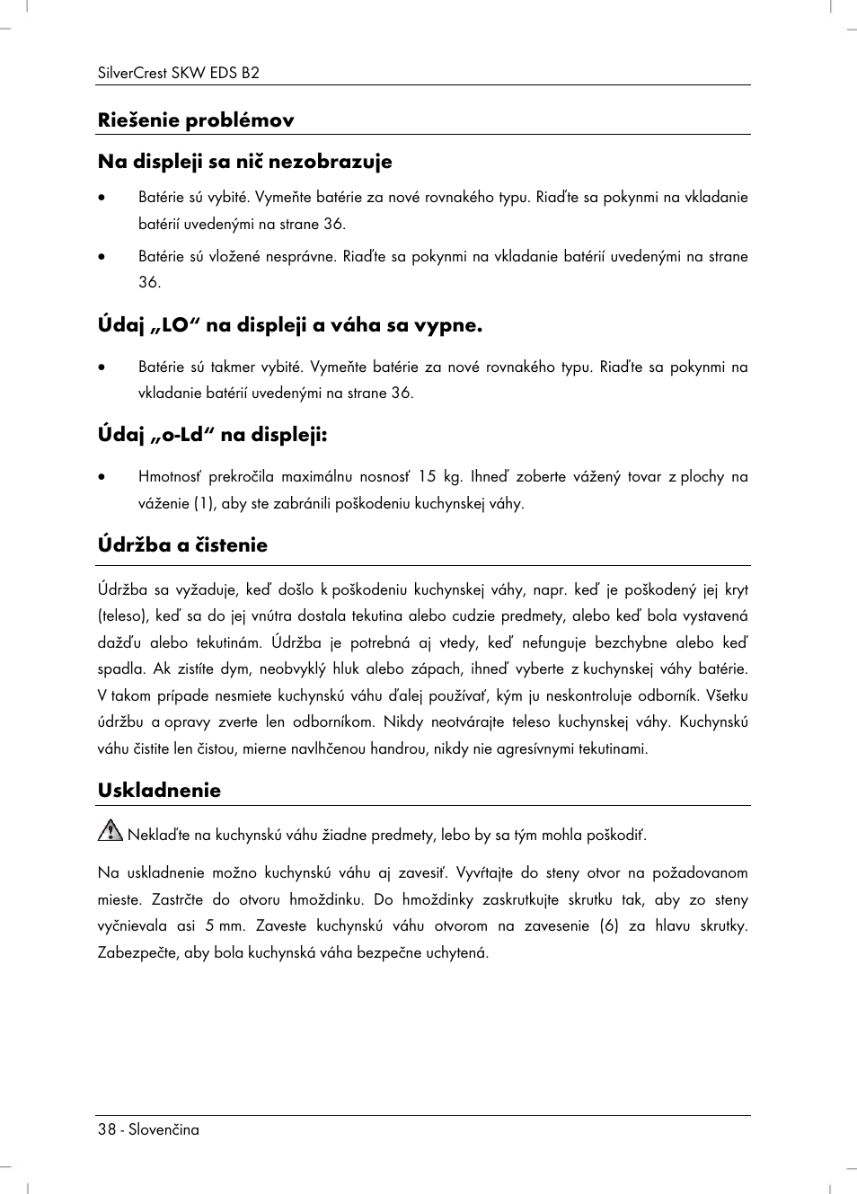 Silvercrest SKW EDS B2 User Manual | Page 40 / 54