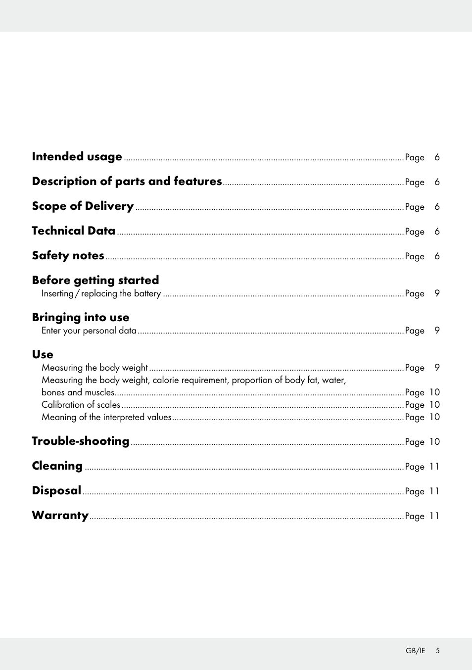 Silvercrest 103803-14-01/103803-14-02 User Manual | Page 5 / 57