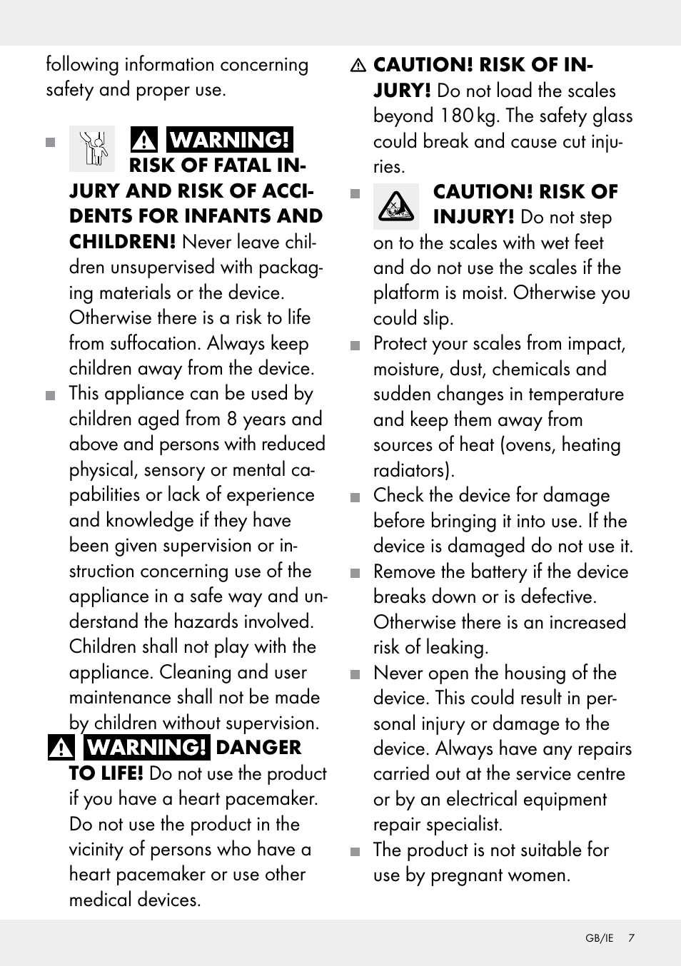 Silvercrest 103803-14-01/103803-14-02 User Manual | Page 7 / 57