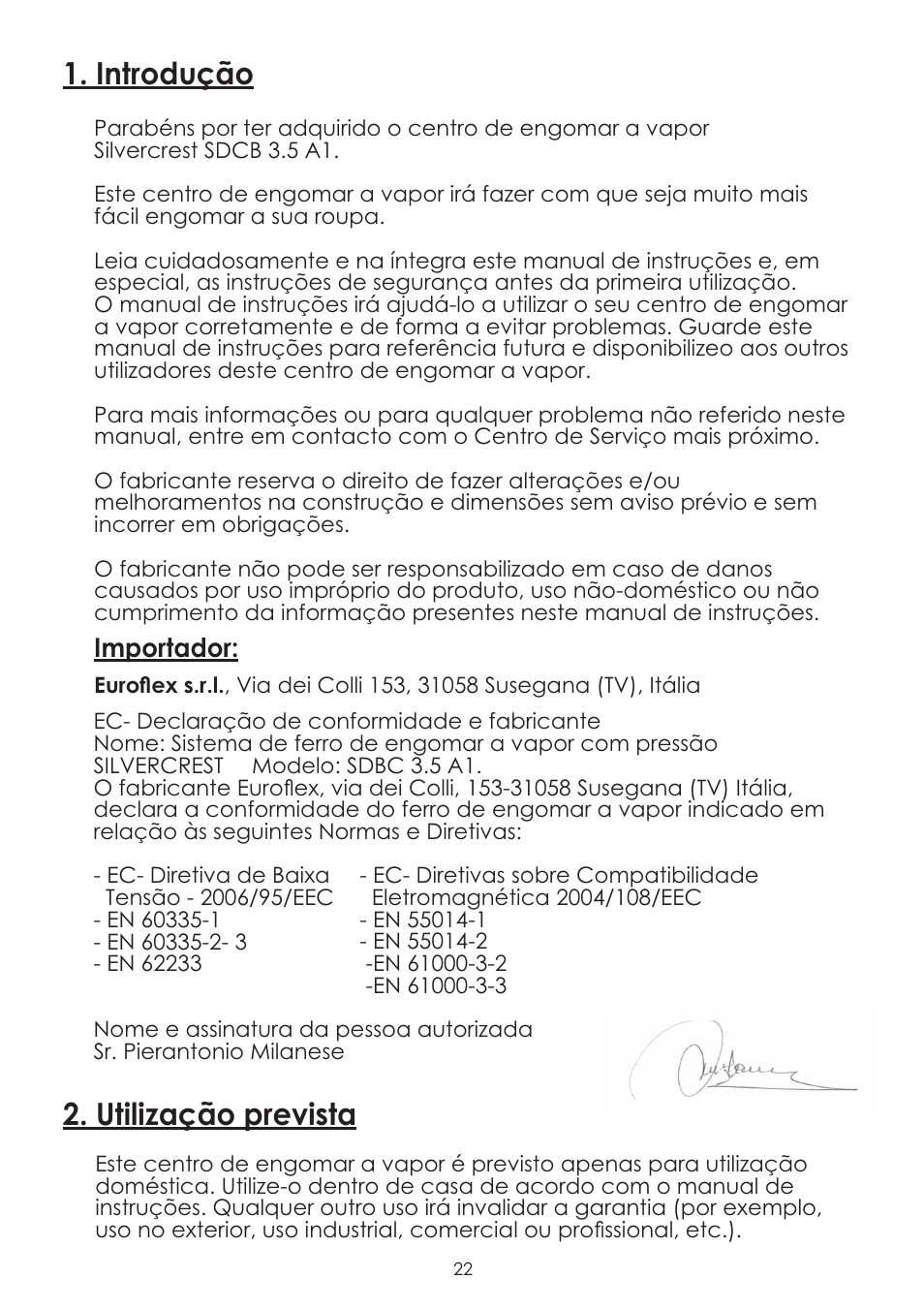 Introdução | Silvercrest SDBC 3.5 A1 User Manual | Page 25 / 64