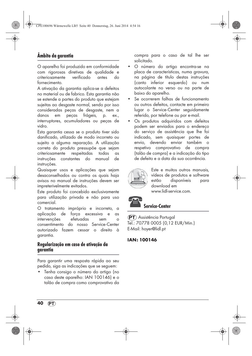 Âmbito da garantia, Regularização em caso de ativação da garantia, Service-center | Silvercrest SWW 1500 B2 User Manual | Page 42 / 70
