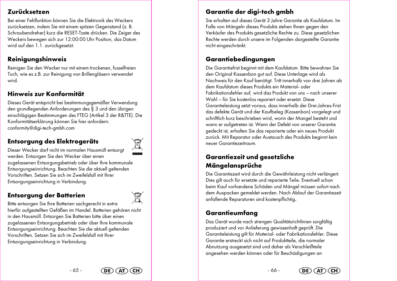 Silvercrest 4-LD3905 User Manual | Page 34 / 36