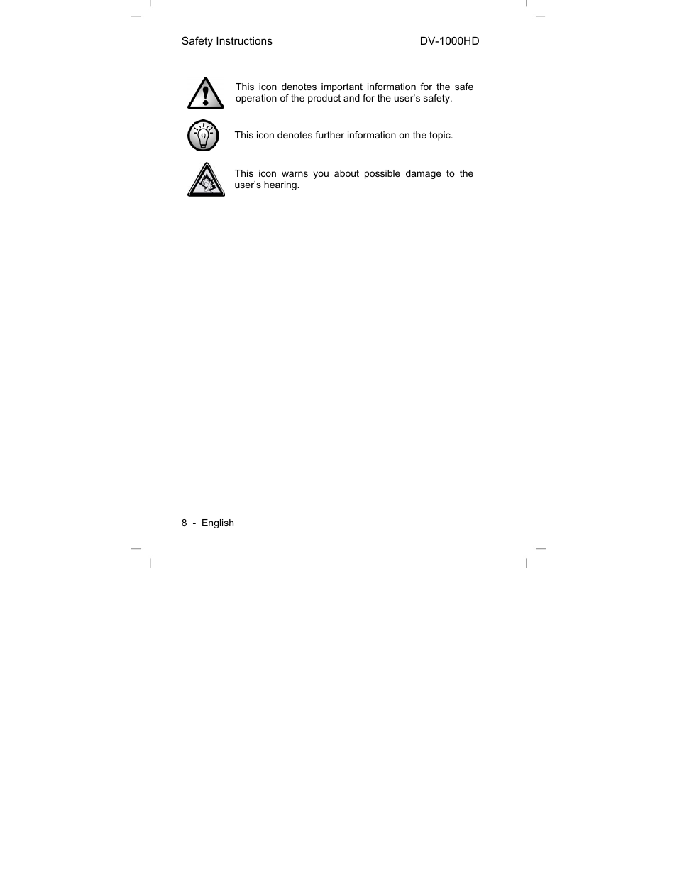 Silvercrest DV-1000HD User Manual | Page 10 / 44