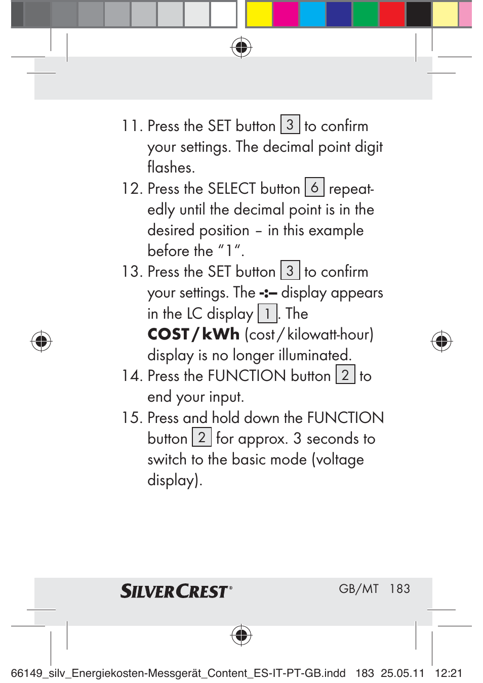 Silvercrest Z30412-DK User Manual | Page 181 / 207