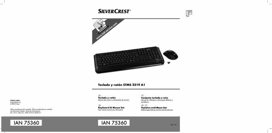 Silvercrest STMS 2219 A1 User Manual | 88 pages