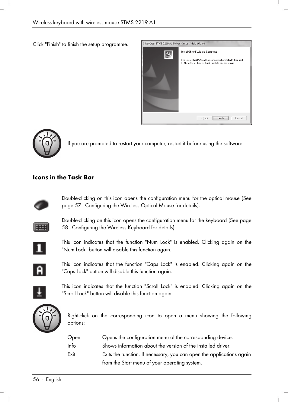 Silvercrest STMS 2219 A1 User Manual | Page 58 / 88