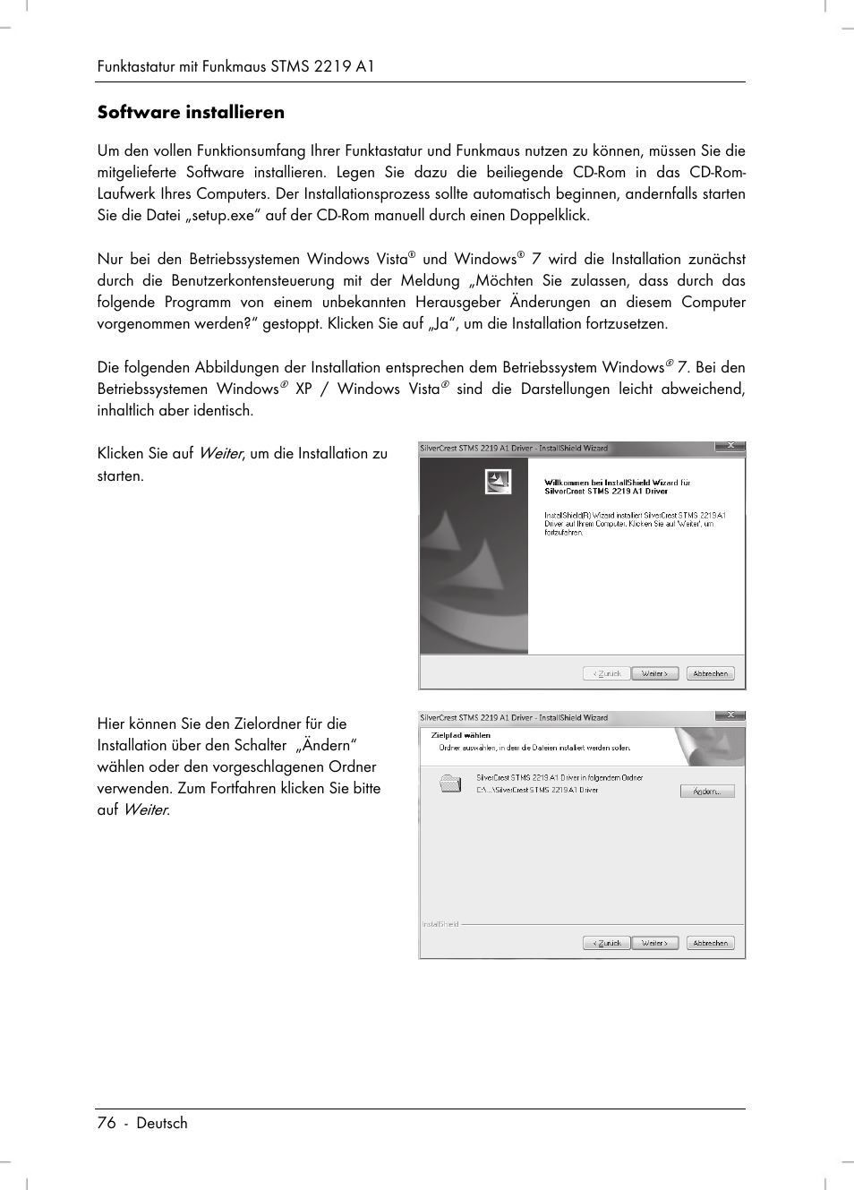 Silvercrest STMS 2219 A1 User Manual | Page 78 / 88