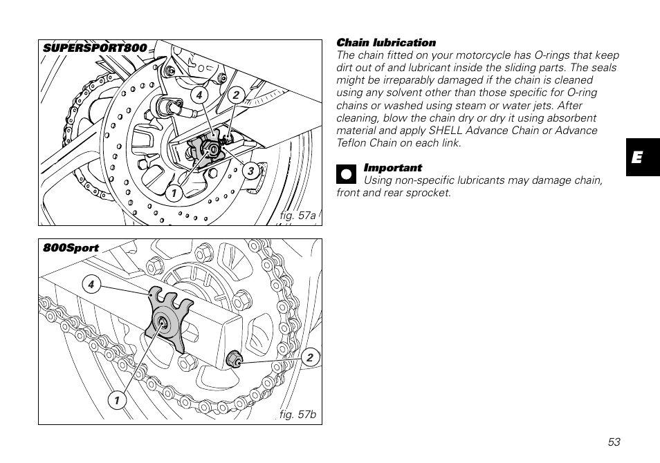 Ducati MOTORHOLDING 800SPORT User Manual | Page 53 / 84