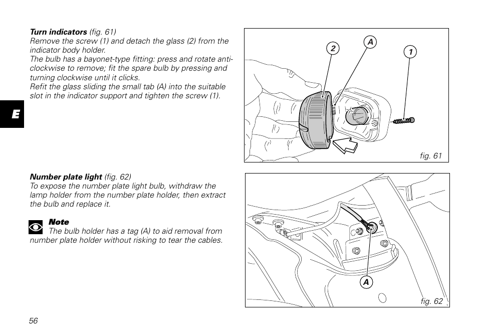 Ducati MOTORHOLDING 800SPORT User Manual | Page 56 / 84