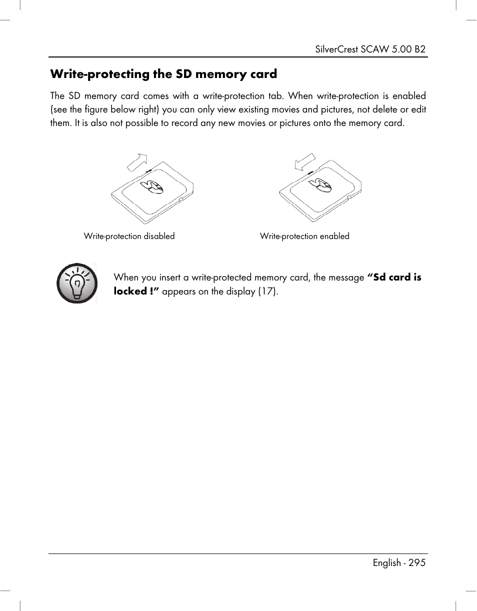 Silvercrest SCAW 5.00 B2 User Manual | Page 297 / 364