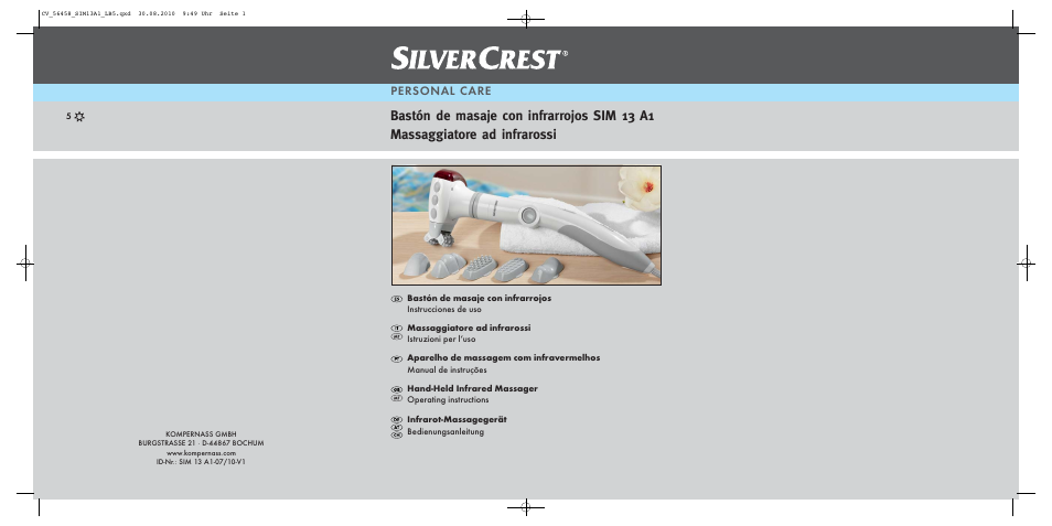 Silvercrest SIM 13 A1 User Manual | 42 pages