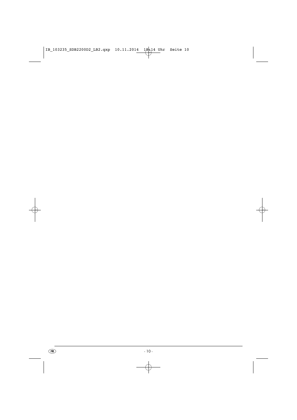 Silvercrest SDB 2200 D2 User Manual | Page 13 / 33