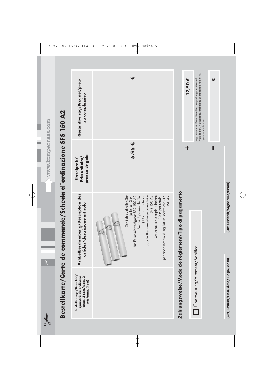 Silvercrest SFS 150 A2 User Manual | Page 75 / 76