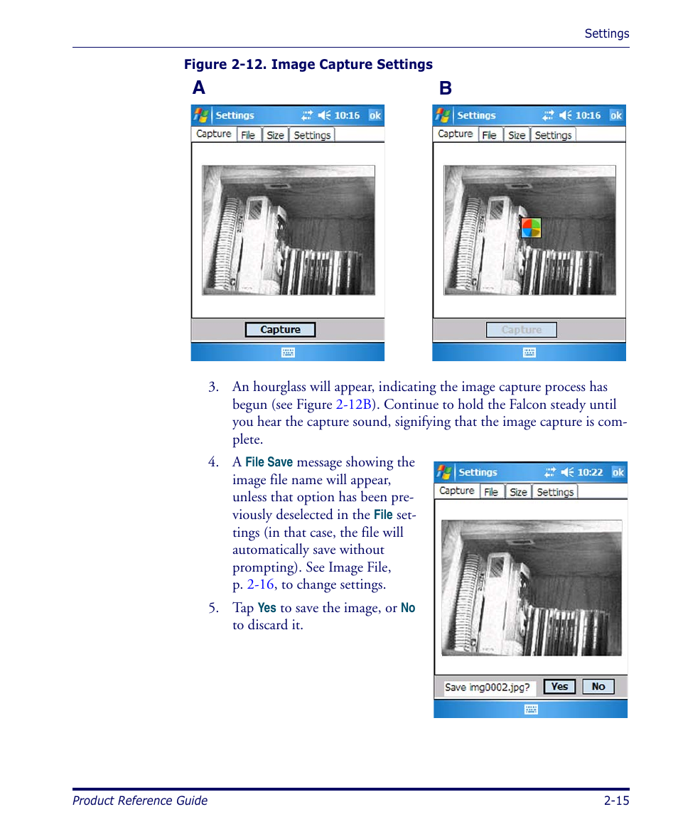 Efer to figure | Datalogic Scanning FALCON 4400 SERIES User Manual | Page 29 / 212