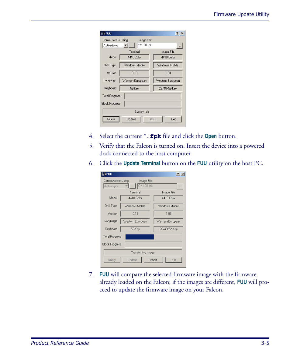 Datalogic Scanning FALCON 4400 SERIES User Manual | Page 53 / 212