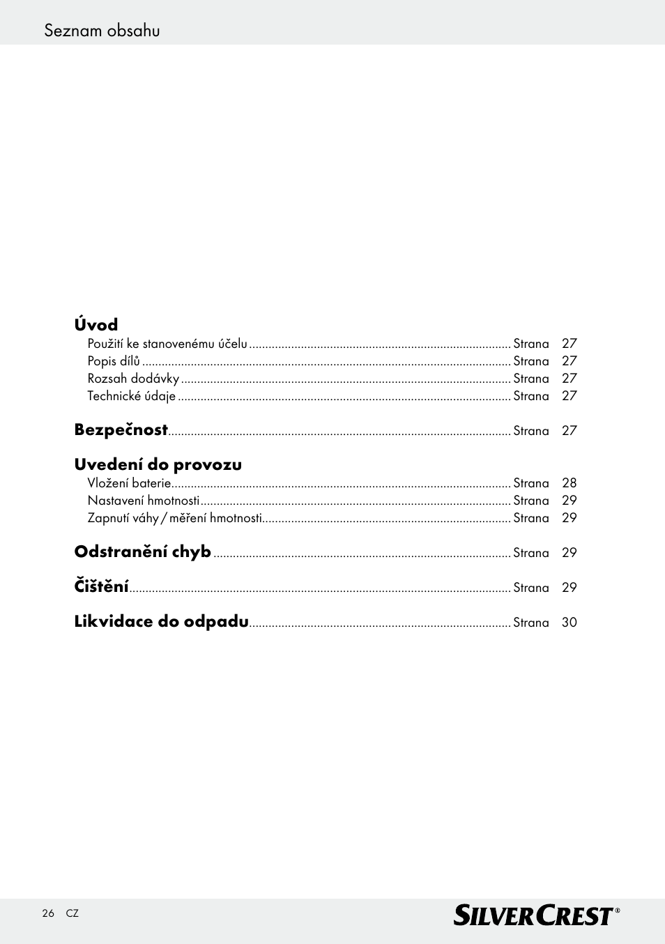 Silvercrest Z29777A/ Z29777B User Manual | Page 26 / 41