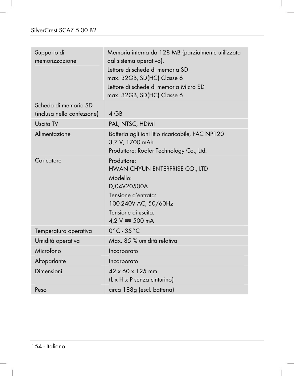 Silvercrest SCAZ 5.00 B2 User Manual | Page 156 / 296