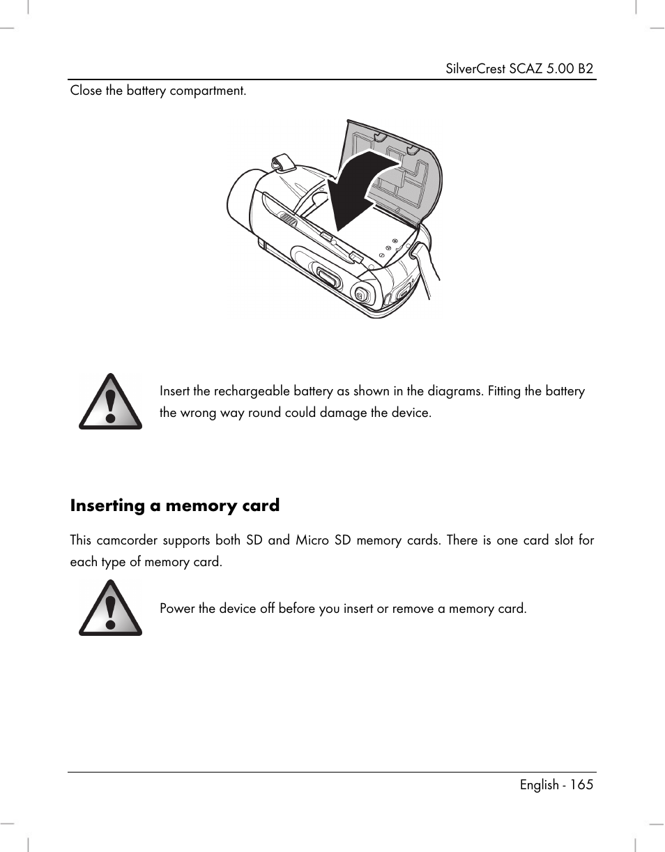 Silvercrest SCAZ 5.00 B2 User Manual | Page 167 / 222