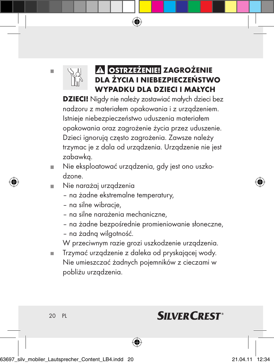 Silvercrest Z30813 User Manual | Page 18 / 77