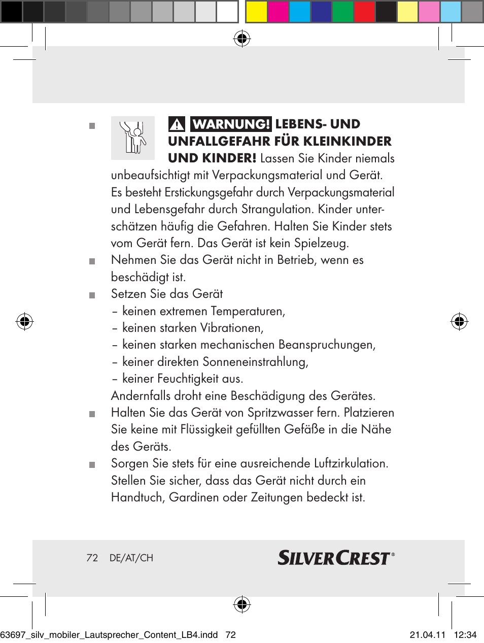 Silvercrest Z30813 User Manual | Page 70 / 77