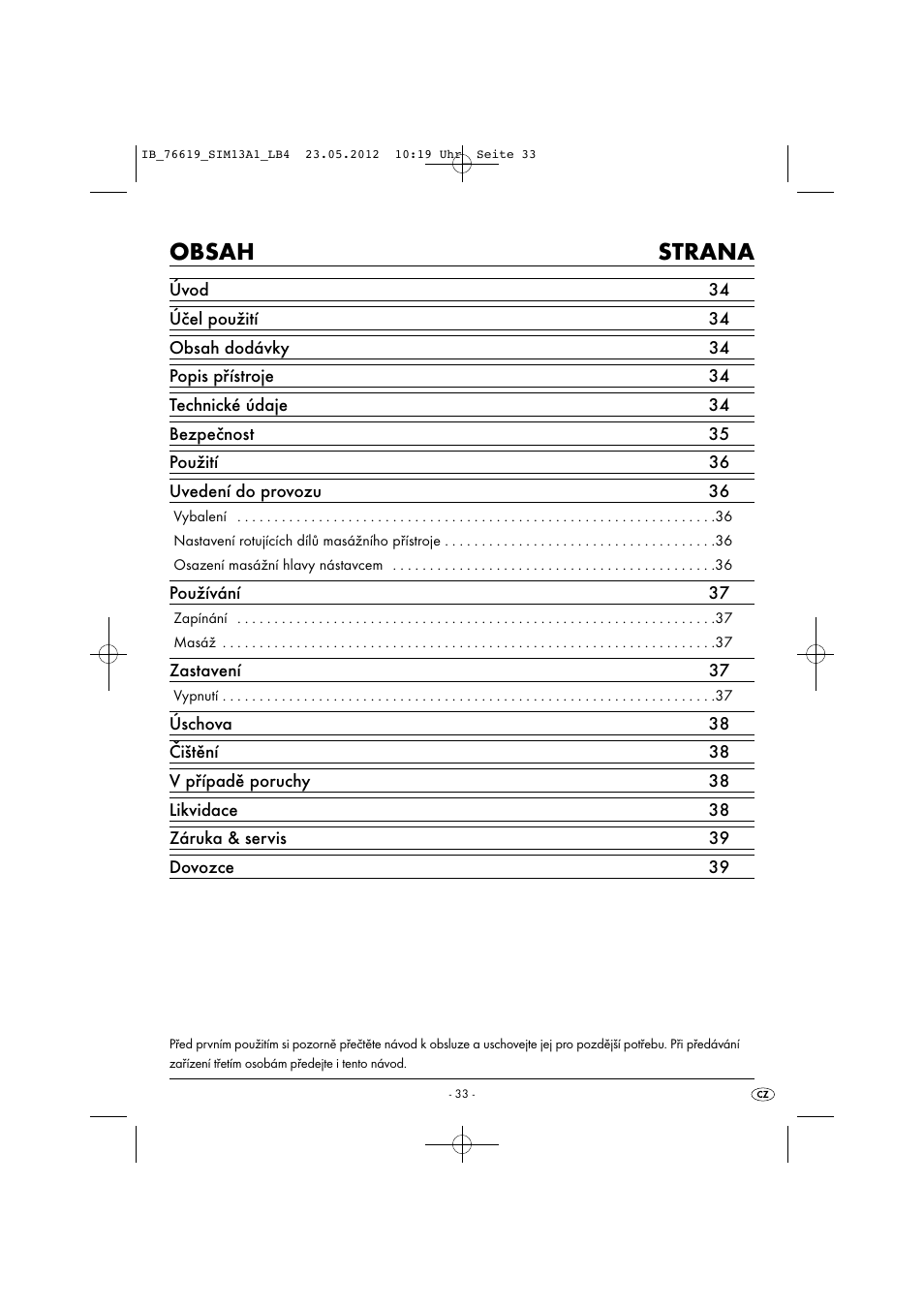 Silvercrest SIM 13 A1 User Manual | Page 35 / 57