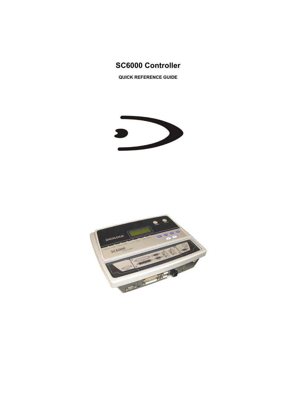 Datalogic Scanning Controller SC6000 User Manual | 19 pages