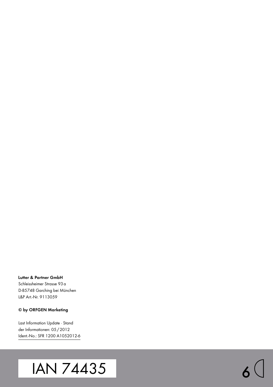 Silvercrest SFR 1200 A1 User Manual | Page 15 / 15