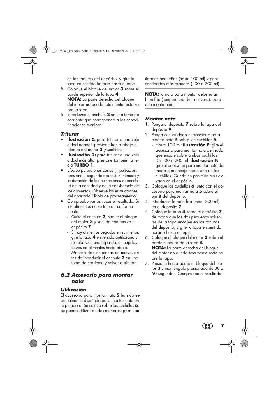 Silvercrest SMZS 260 D3 User Manual | Page 9 / 54