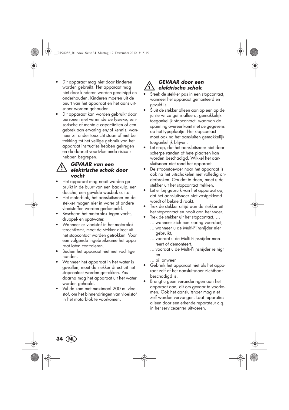 Silvercrest SMZS 260 D3 User Manual | Page 36 / 54