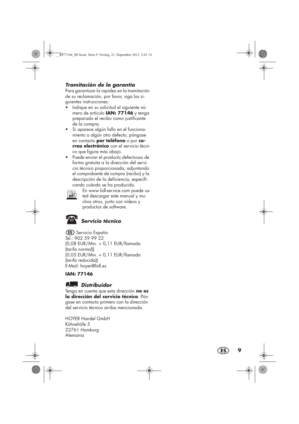 Silvercrest SZP 25 B1 User Manual | Page 11 / 46