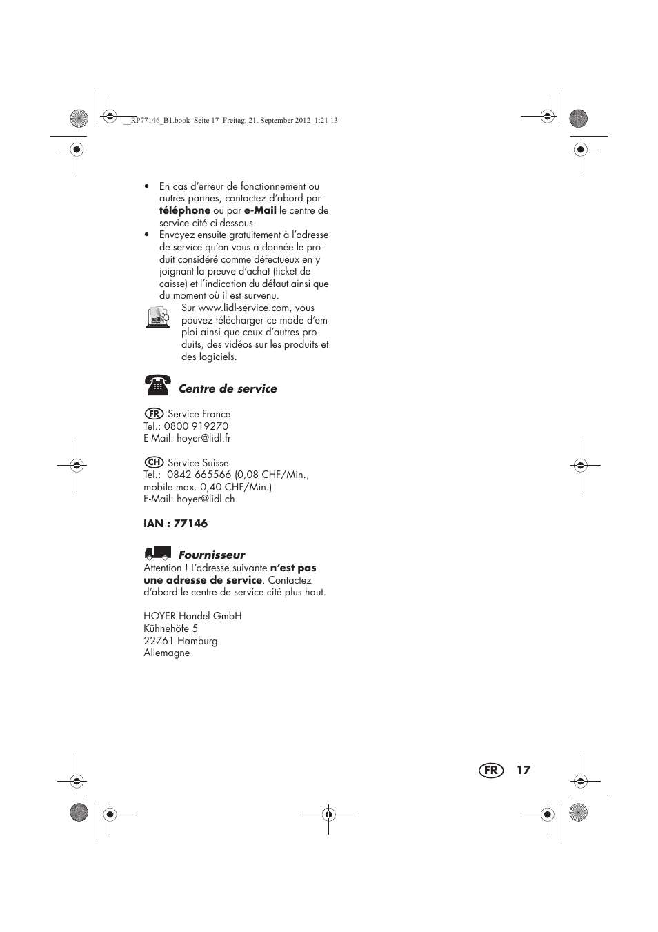 Silvercrest SZP 25 B1 User Manual | Page 19 / 46