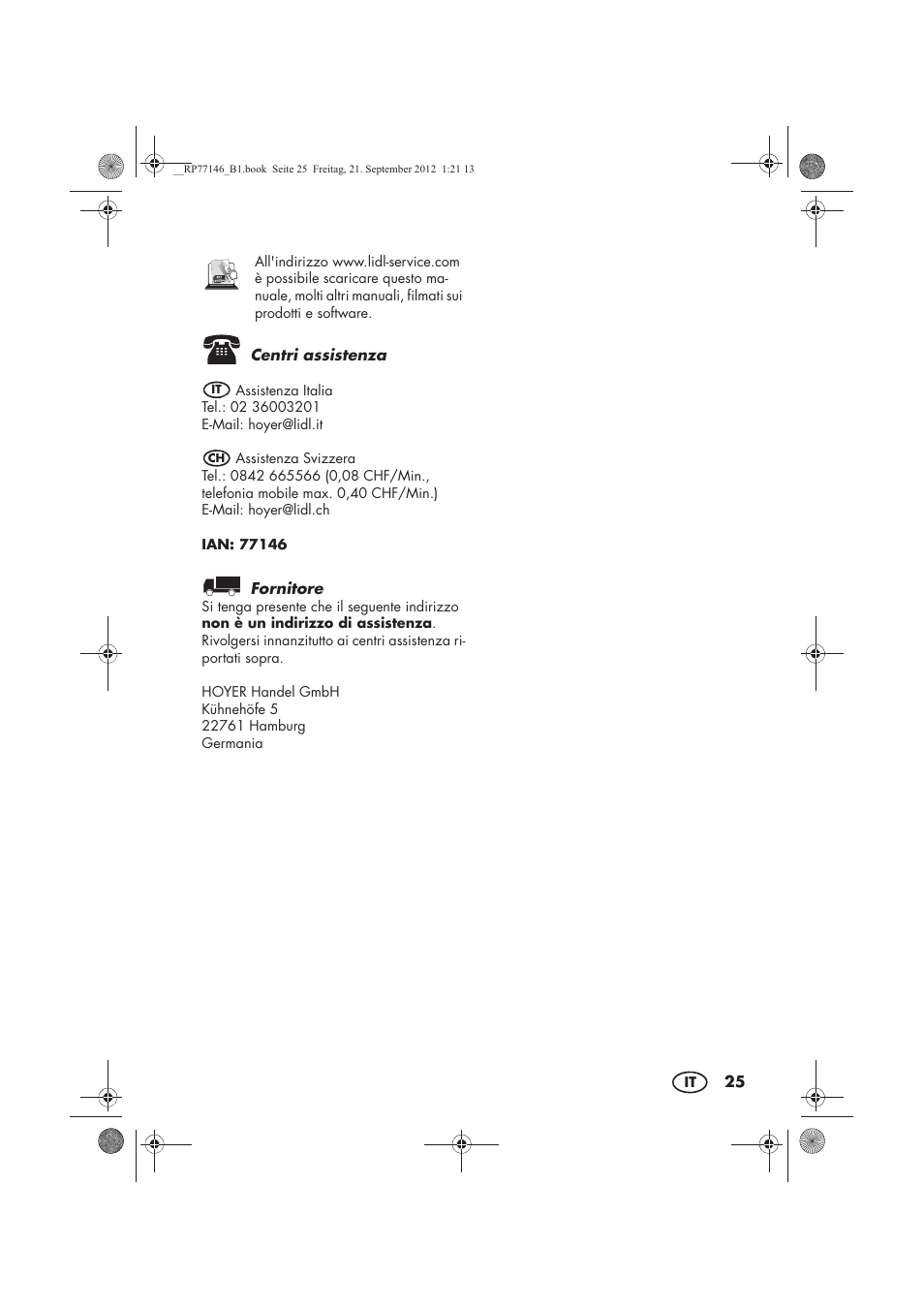 Silvercrest SZP 25 B1 User Manual | Page 27 / 46