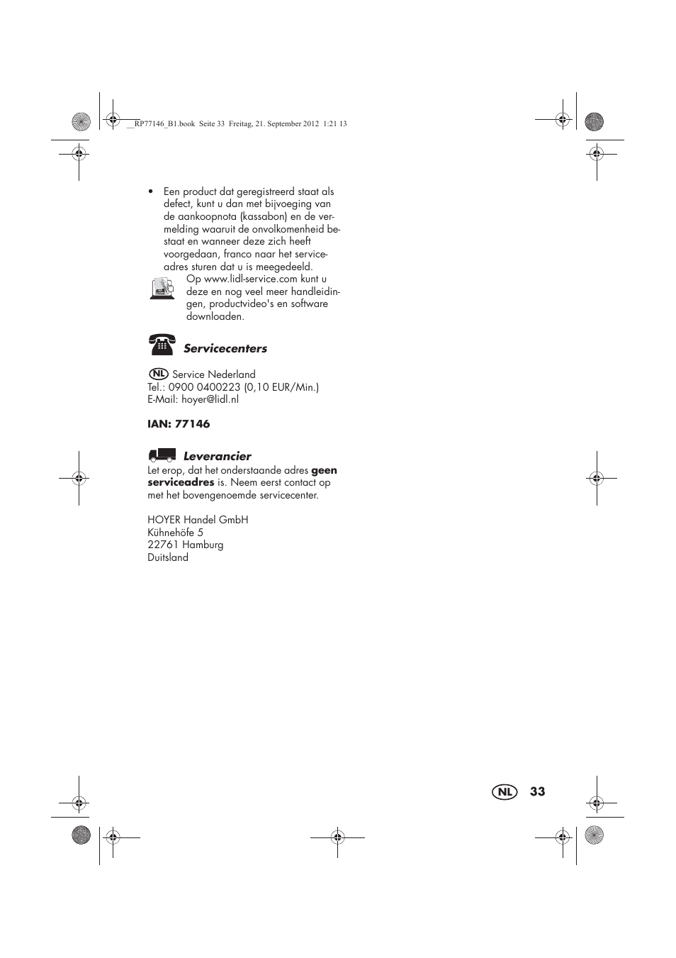 Silvercrest SZP 25 B1 User Manual | Page 35 / 46