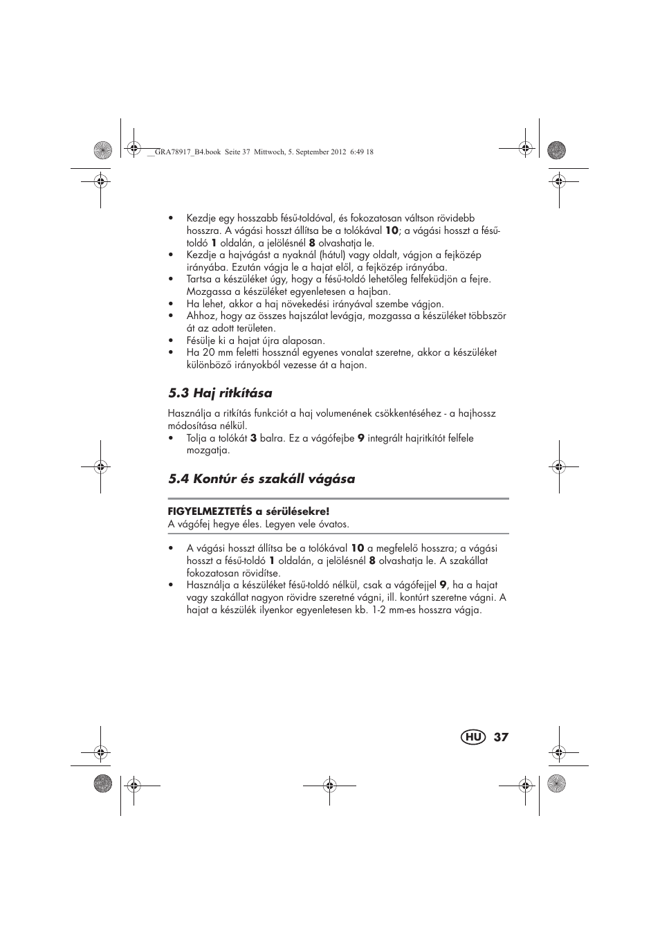 Silvercrest SHBS 600 A1 User Manual | Page 39 / 104