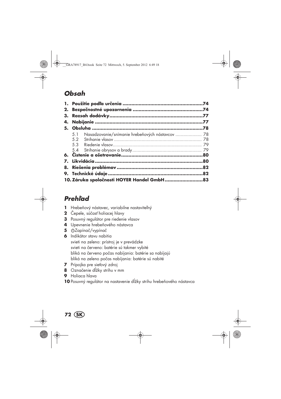 Silvercrest SHBS 600 A1 User Manual | Page 74 / 104