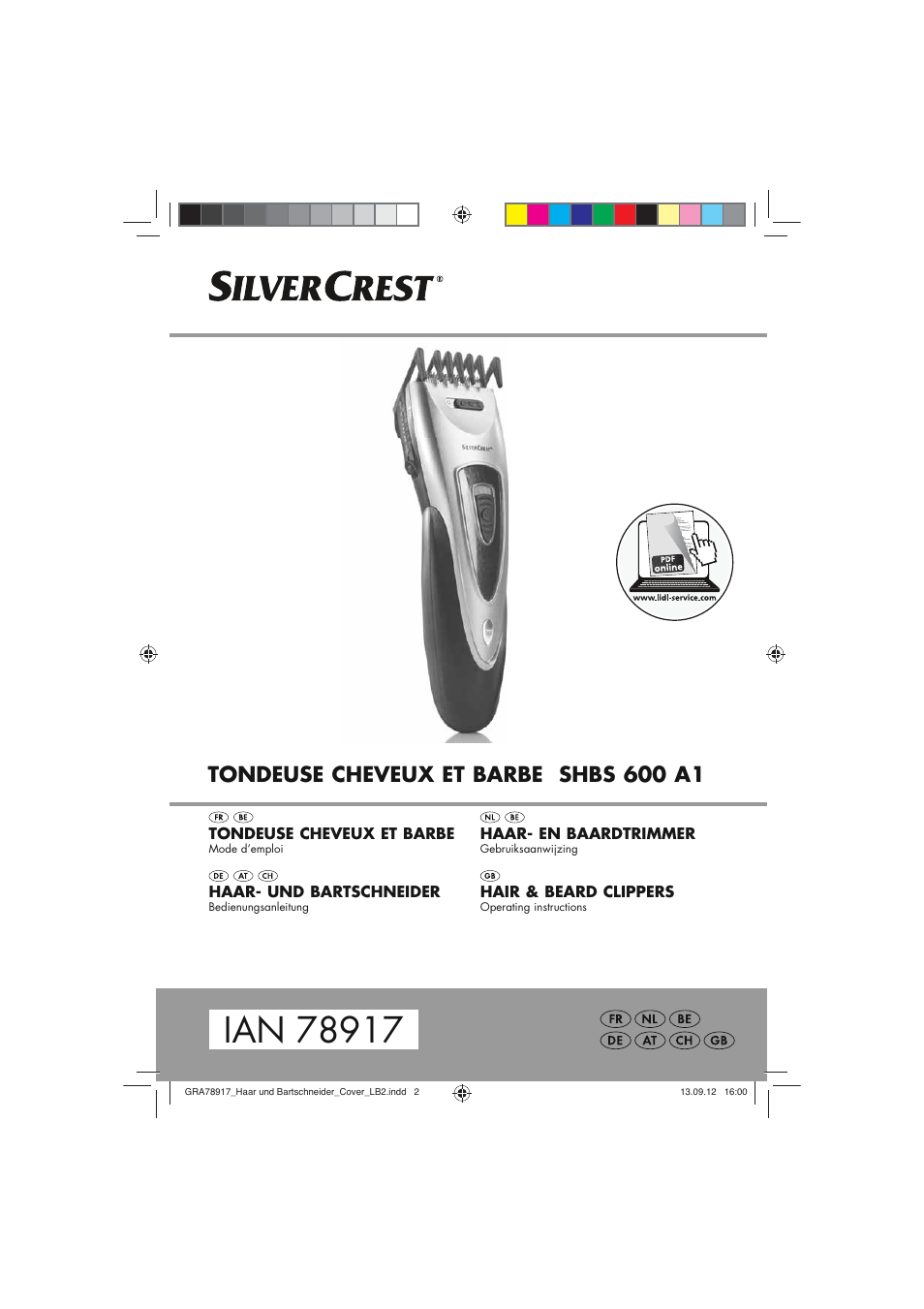 Silvercrest SHBS 600 A1 User Manual | 64 pages