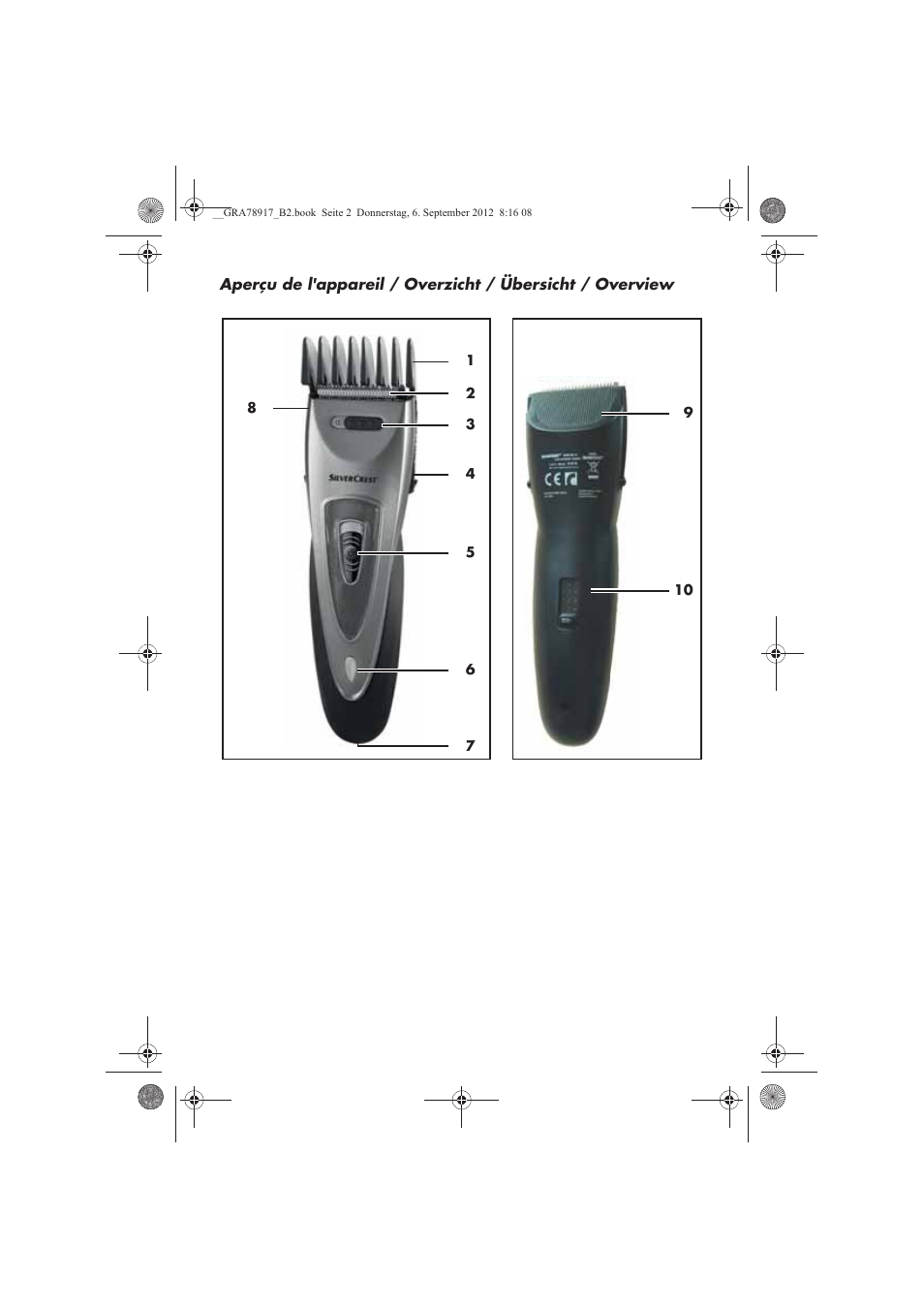 Silvercrest SHBS 600 A1 User Manual | Page 3 / 64