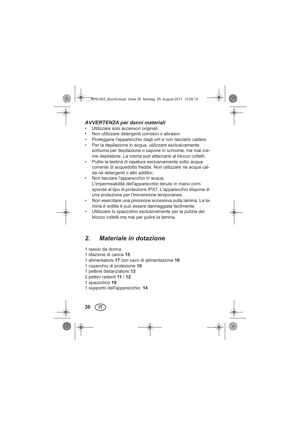 Materiale in dotazione | Silvercrest SDR 1000 A1 User Manual | Page 32 / 114
