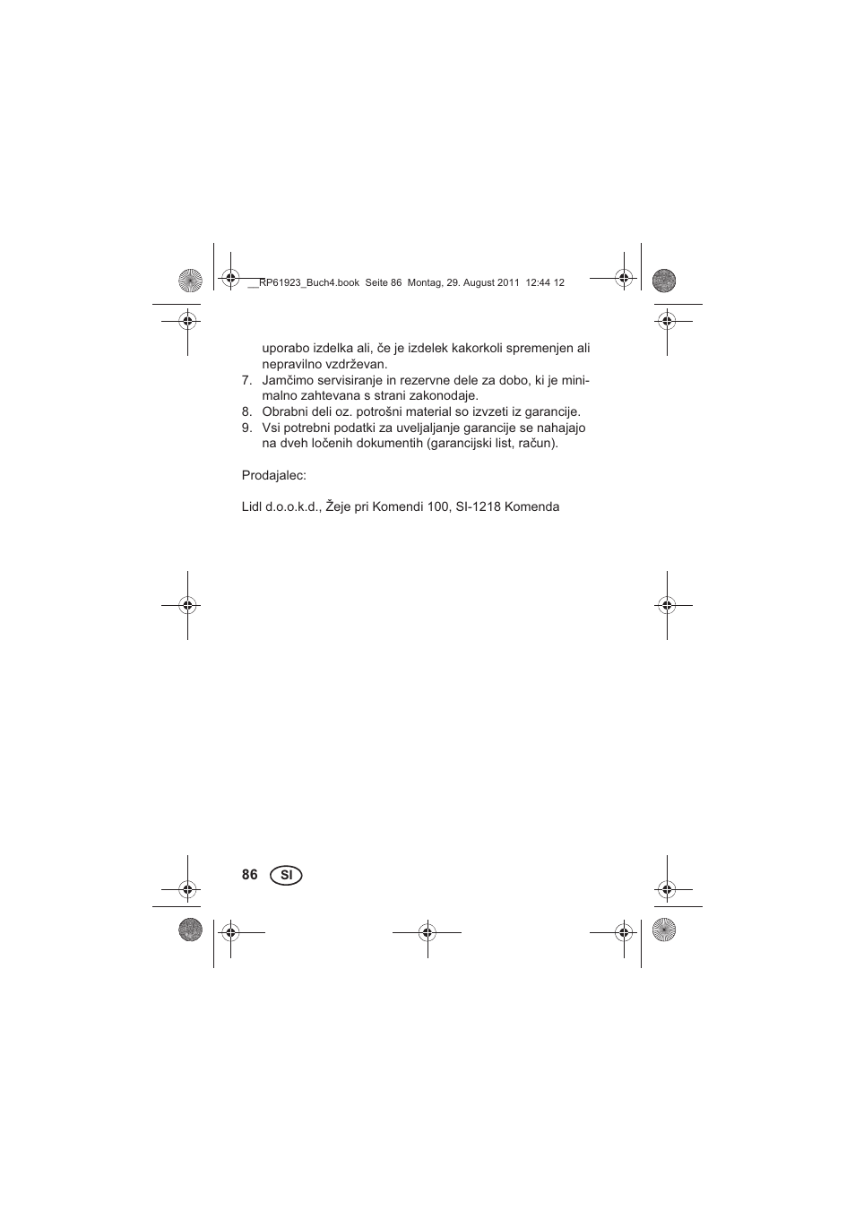 Silvercrest SDR 1000 A1 User Manual | Page 88 / 154