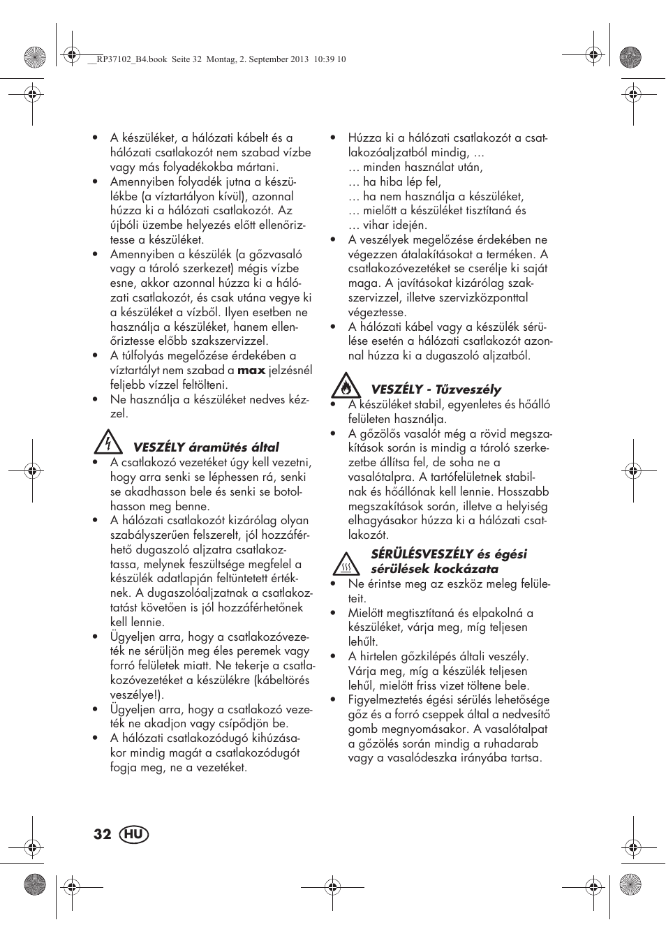 Silvercrest SDBK 2400 C2 User Manual | Page 34 / 94