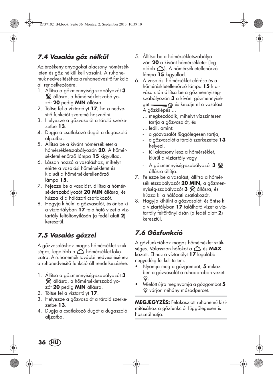 Silvercrest SDBK 2400 C2 User Manual | Page 38 / 94