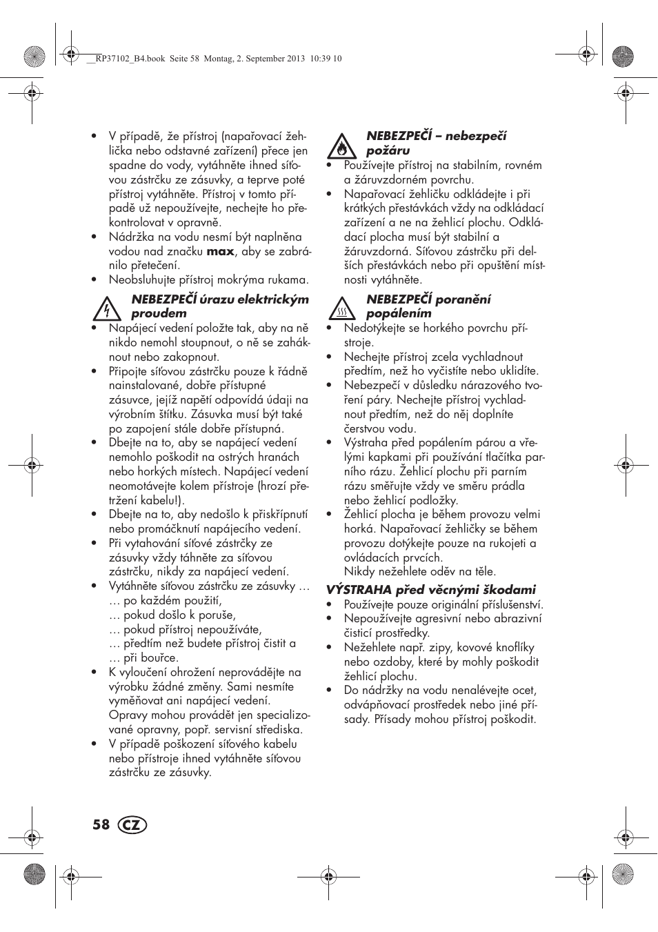 Silvercrest SDBK 2400 C2 User Manual | Page 60 / 94