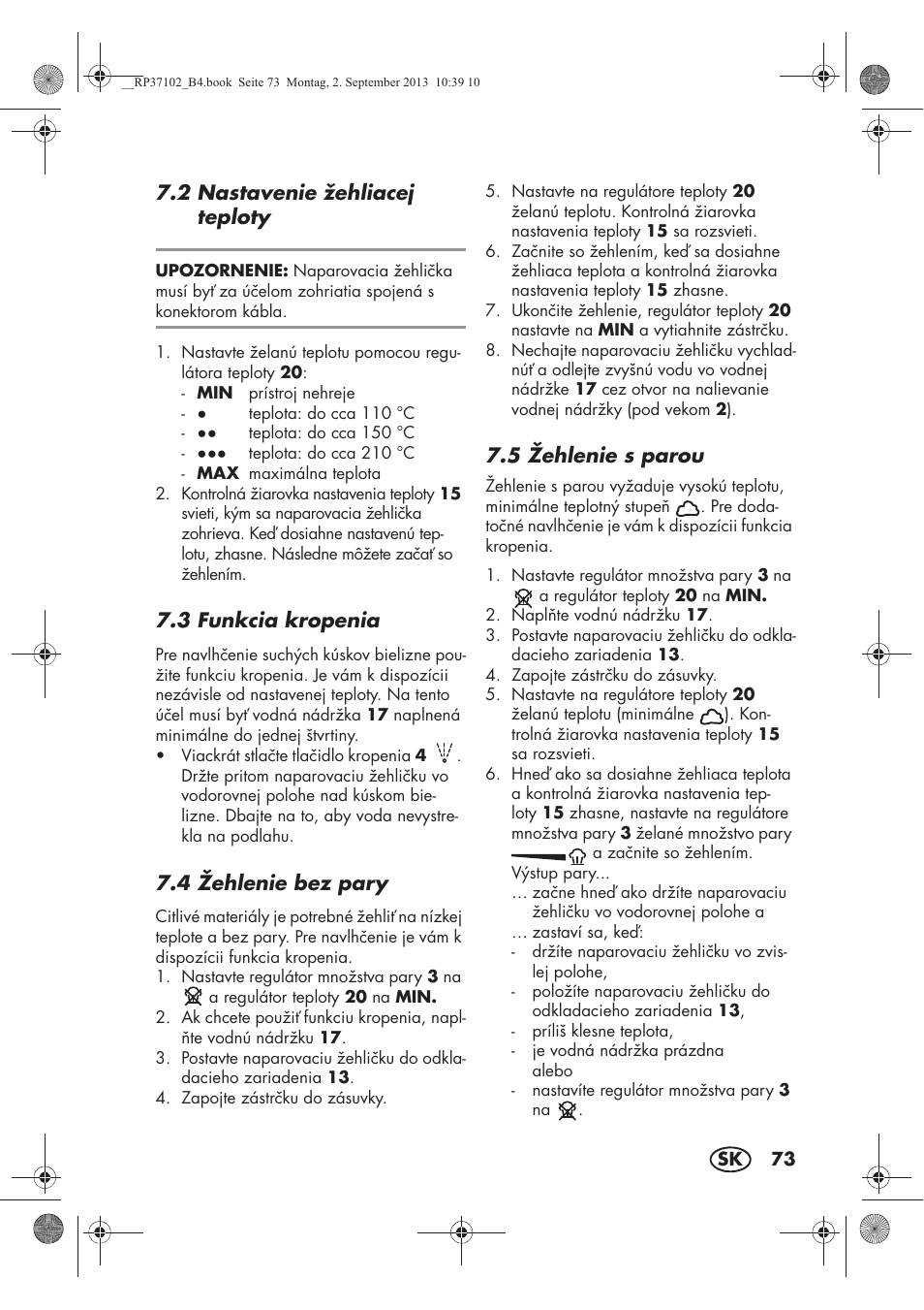 Silvercrest SDBK 2400 C2 User Manual | Page 75 / 94