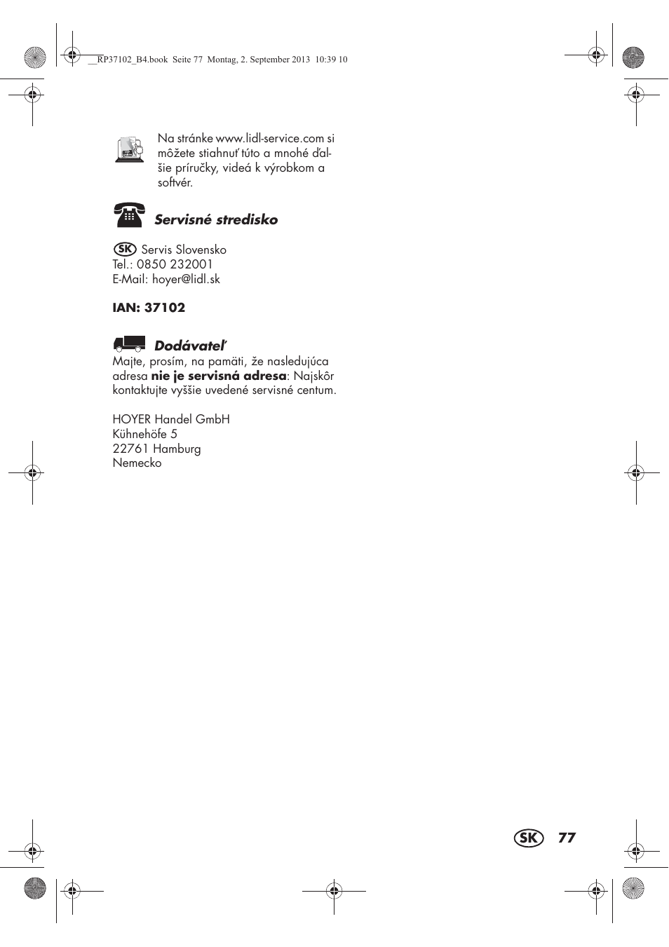 Silvercrest SDBK 2400 C2 User Manual | Page 79 / 94